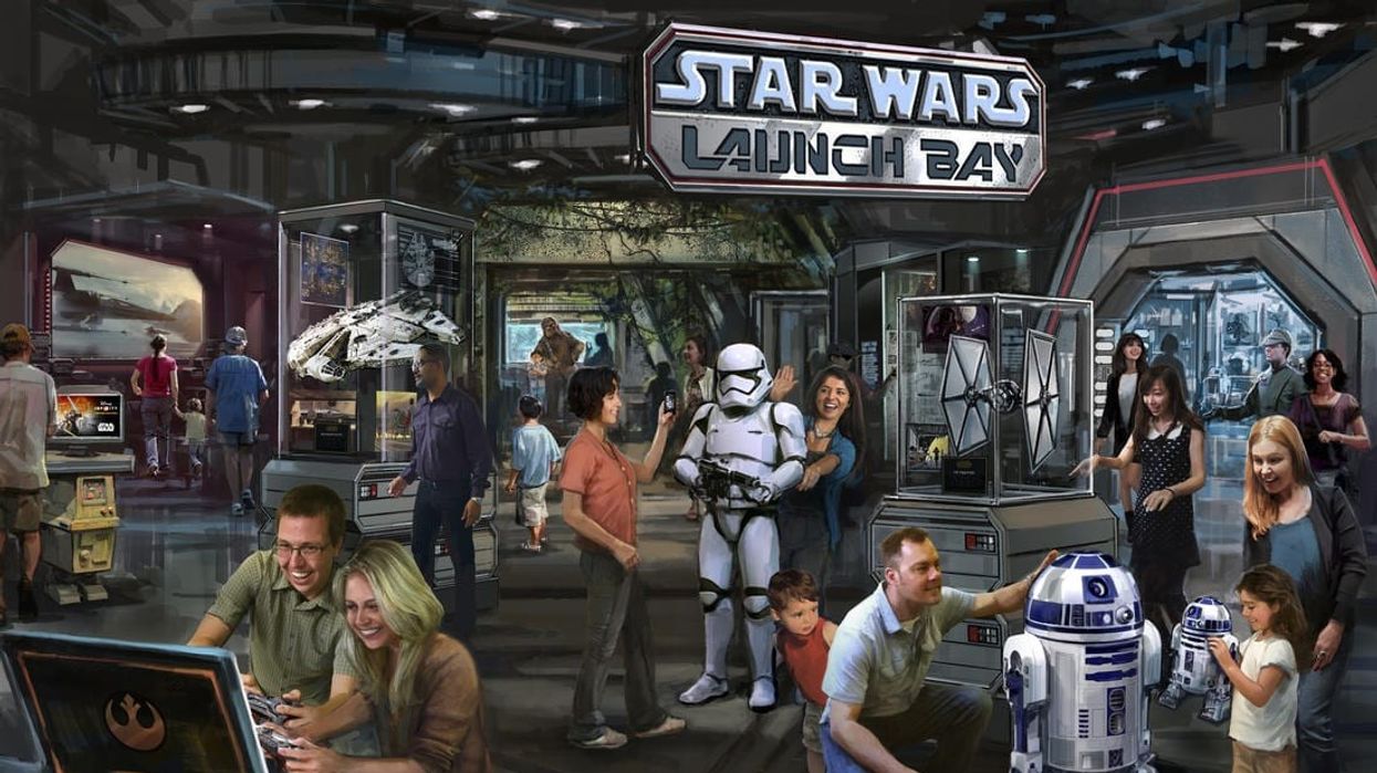 star wars launch bay disney parks