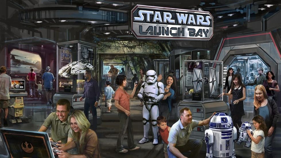 star wars launch bay disney parks