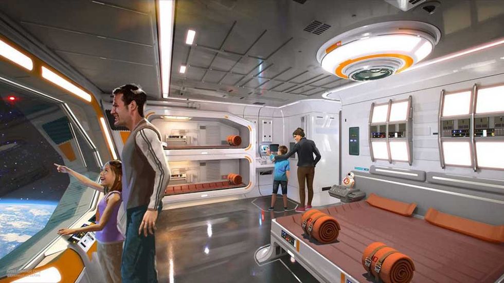 Star Wars themed hotel rooms