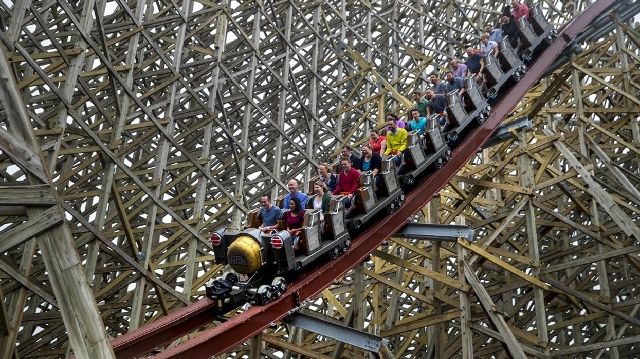 Steel Vengeance hyper-hybrid roller coaster Cedar Point