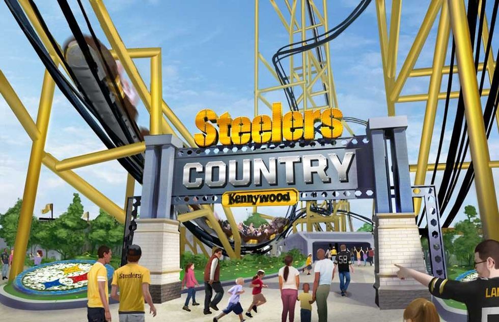 Steelers Country Kennywood NFL Parques Reunidos
