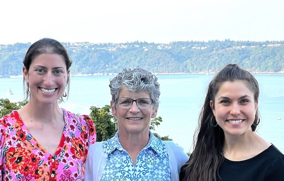 Stephanie Shapiro, Sarah Sutton and Danielle Sakowski