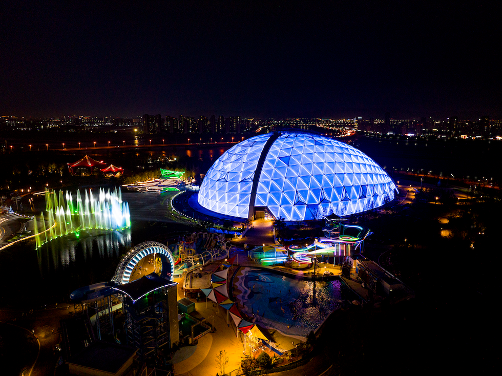 Storm Forest Night Oriental Eden