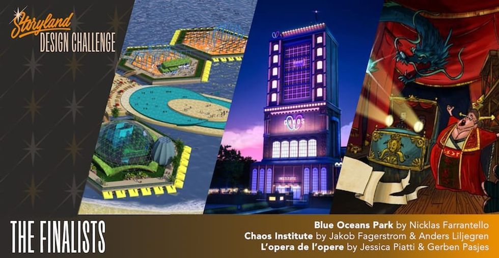 Storyland Design Challenge Finalists