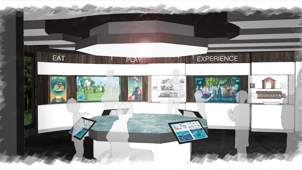 Storyland rendering Auburn Opelika visitor centre