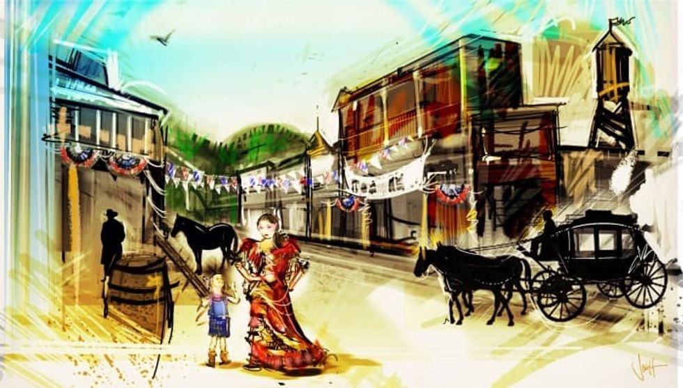 Storyland Studios Ghost Town in the Sky Redevelopment