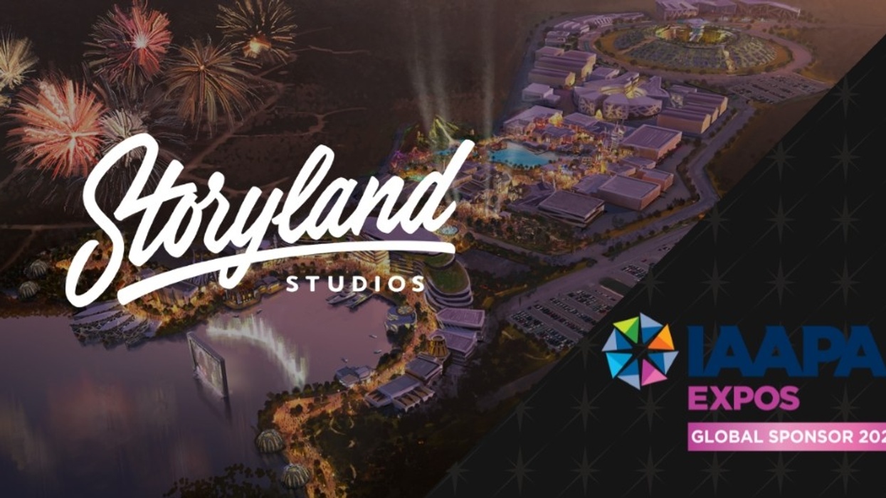Storyland Studios IAAPA Expos banner