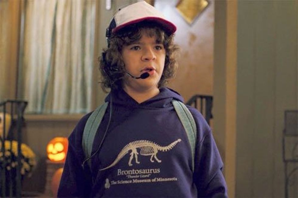 stranger things dinosaur hoodie science museum of minnesota