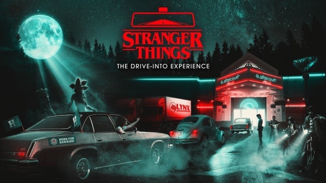 Stranger Things Drive Through halloween covid 19