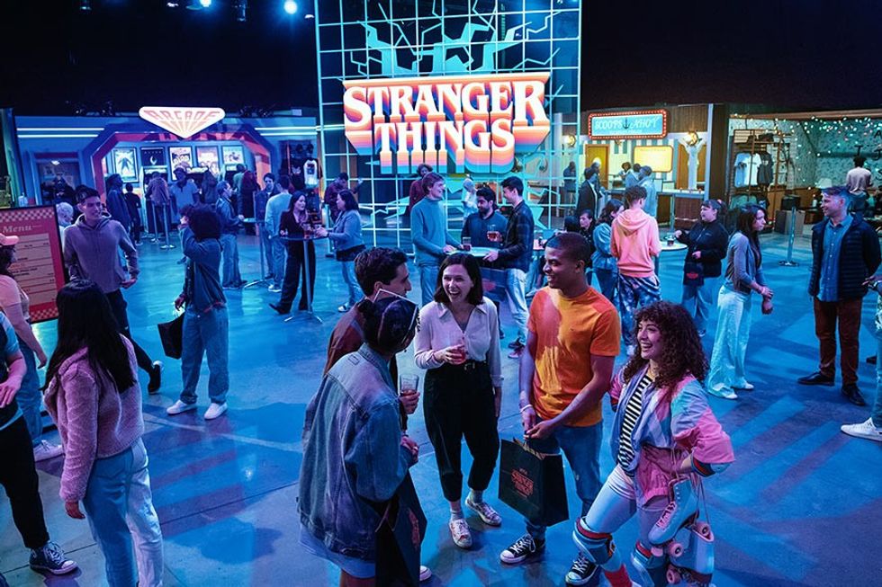 stranger things mycotoo blooloop 50 ST Experience MixTape c o NETFLIX