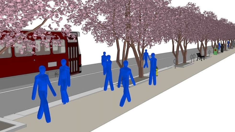 Street Proximity Analysis Oasys Massmotion