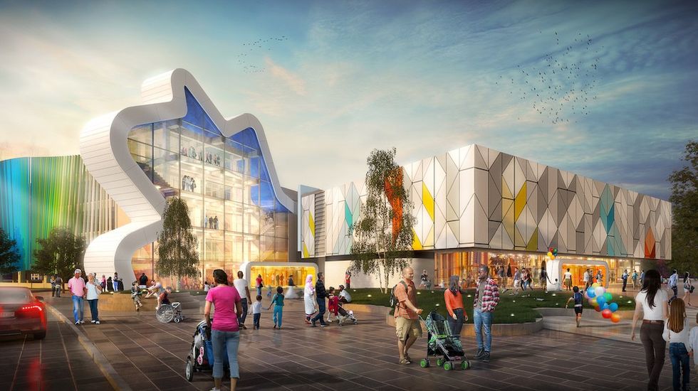 Strong Museum of play Main Exterior Rendering
