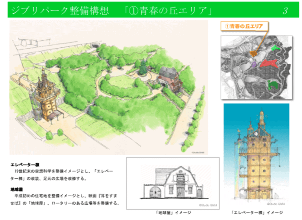 studio ghibli land themed to howl's moving castle