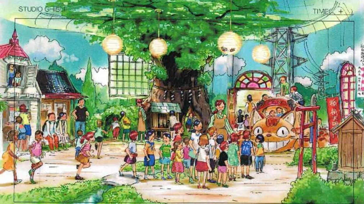 studio ghibli park my neighbor totoro