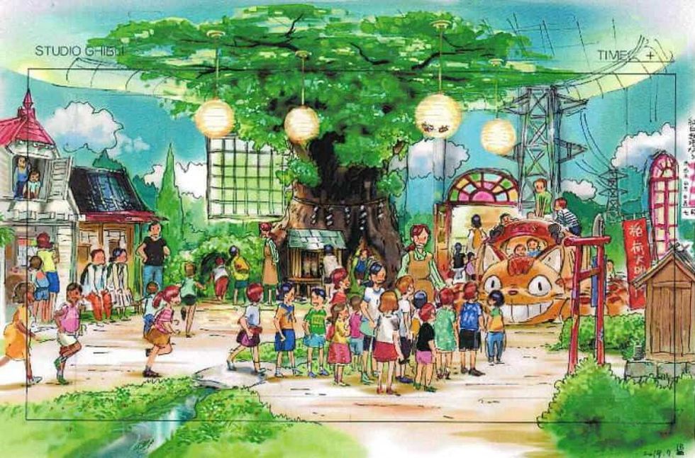 studio ghibli park my neighbor totoro