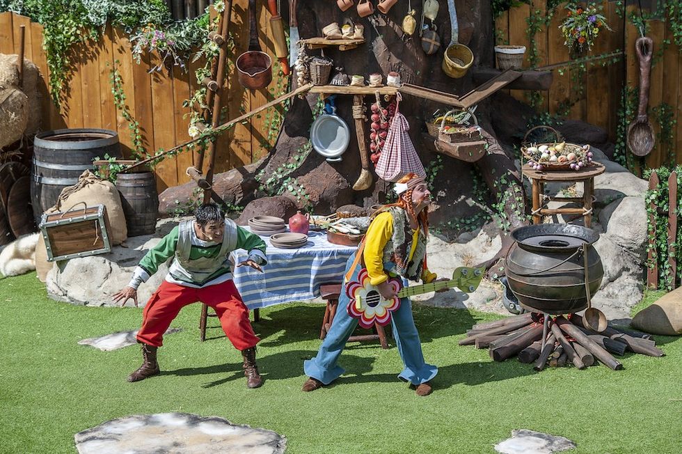 Stunt show Parc Asterix