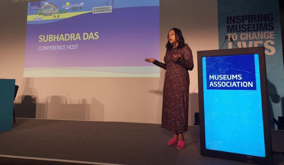 Subhadra Das, Museums Association Conference 2019