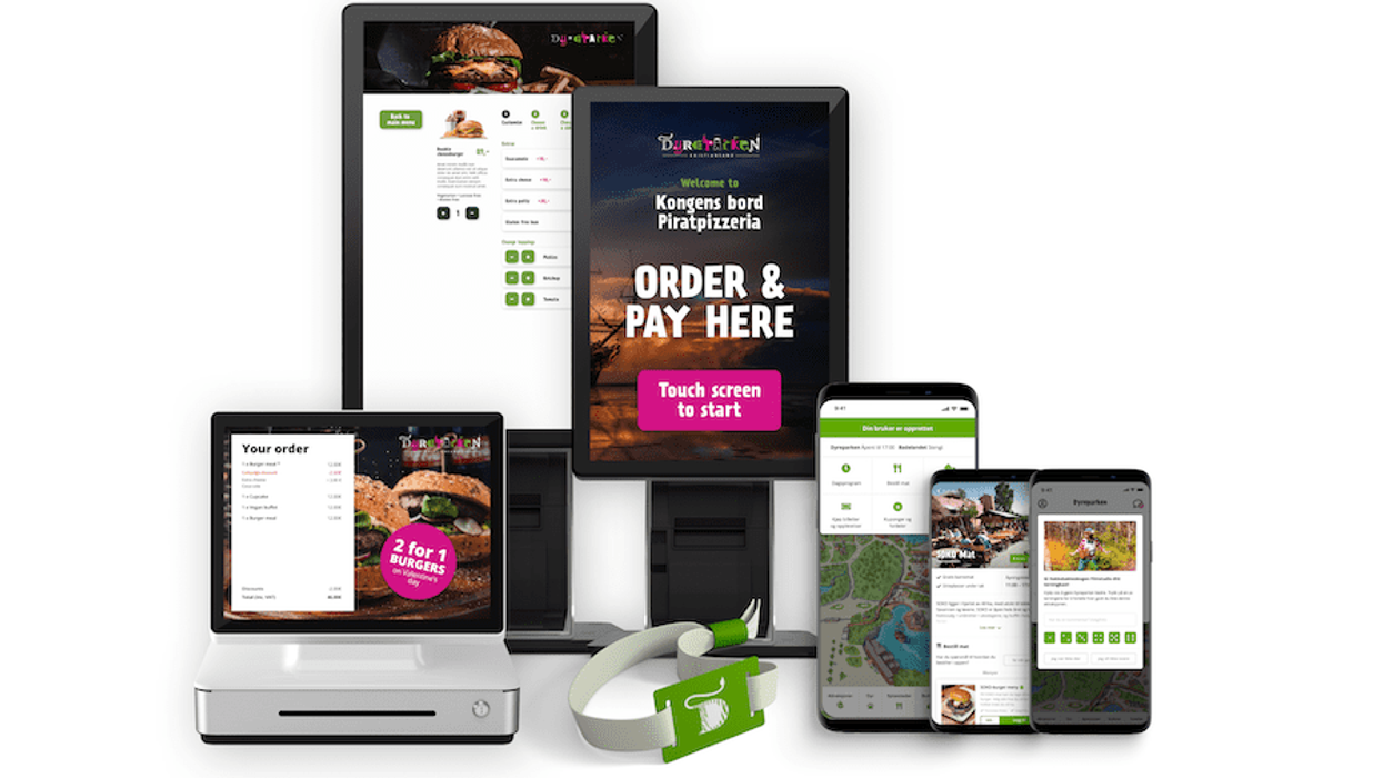 Suite of devices with ELO-Yonoton software on them