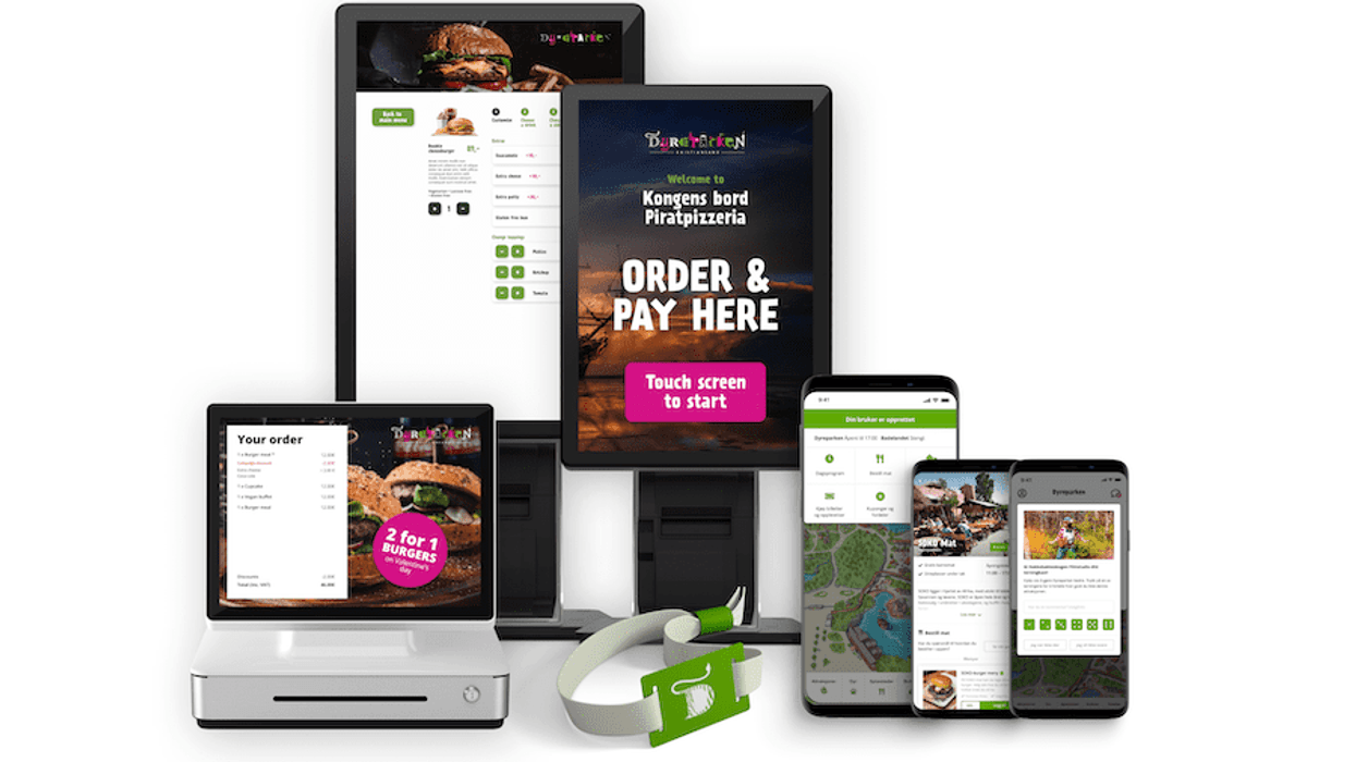 Suite of devices with ELO-Yonoton software on them