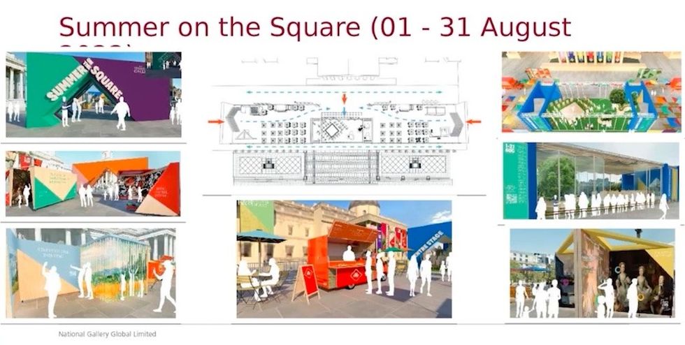 Summer on the Square National Gallery