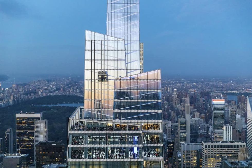 Summit One Vanderbilt in the evening