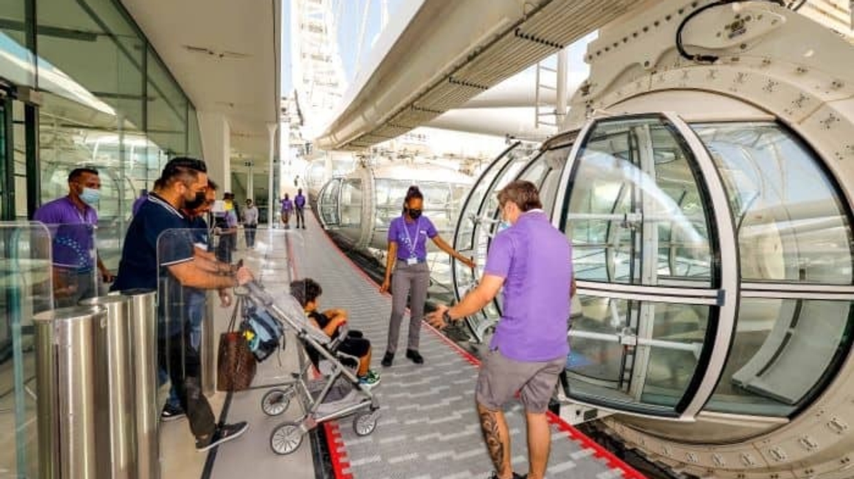 Sunkid Ain Dubai Wheel Conveyor Belt