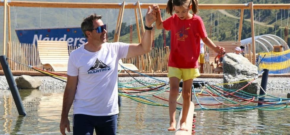 Sunkid WoodnFun Gold Park Nauders Beam