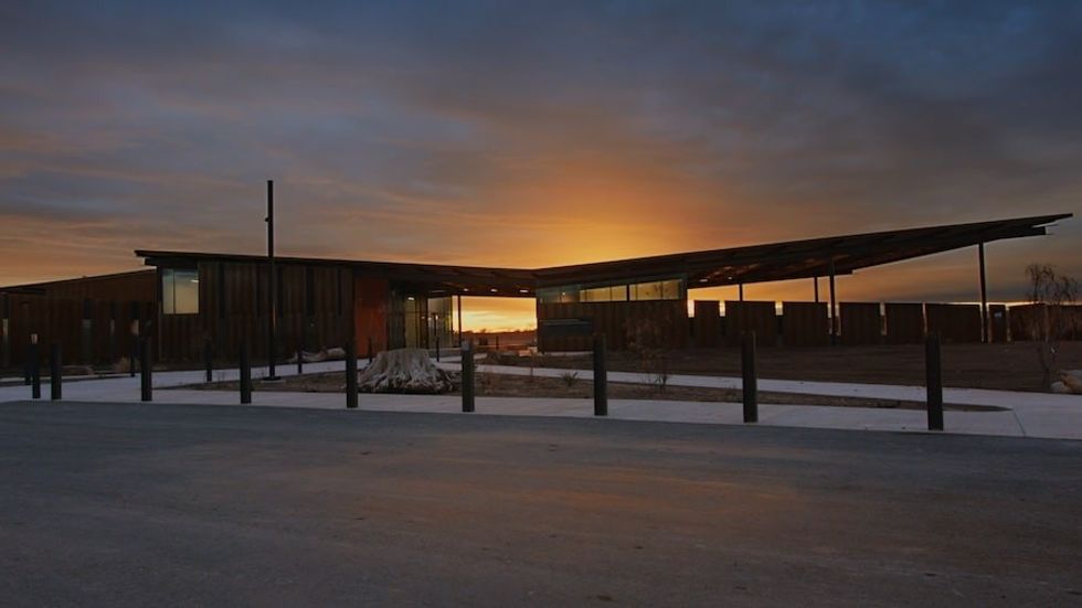 sunset Valle de Oro National Wildlife Refuge