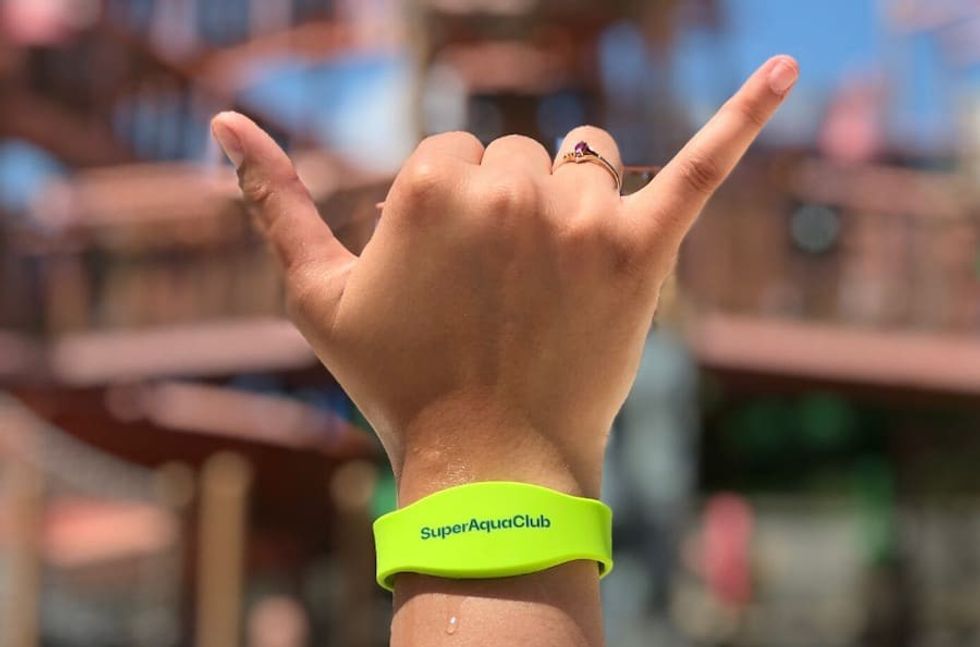 Super Aqua Club RFID wristband