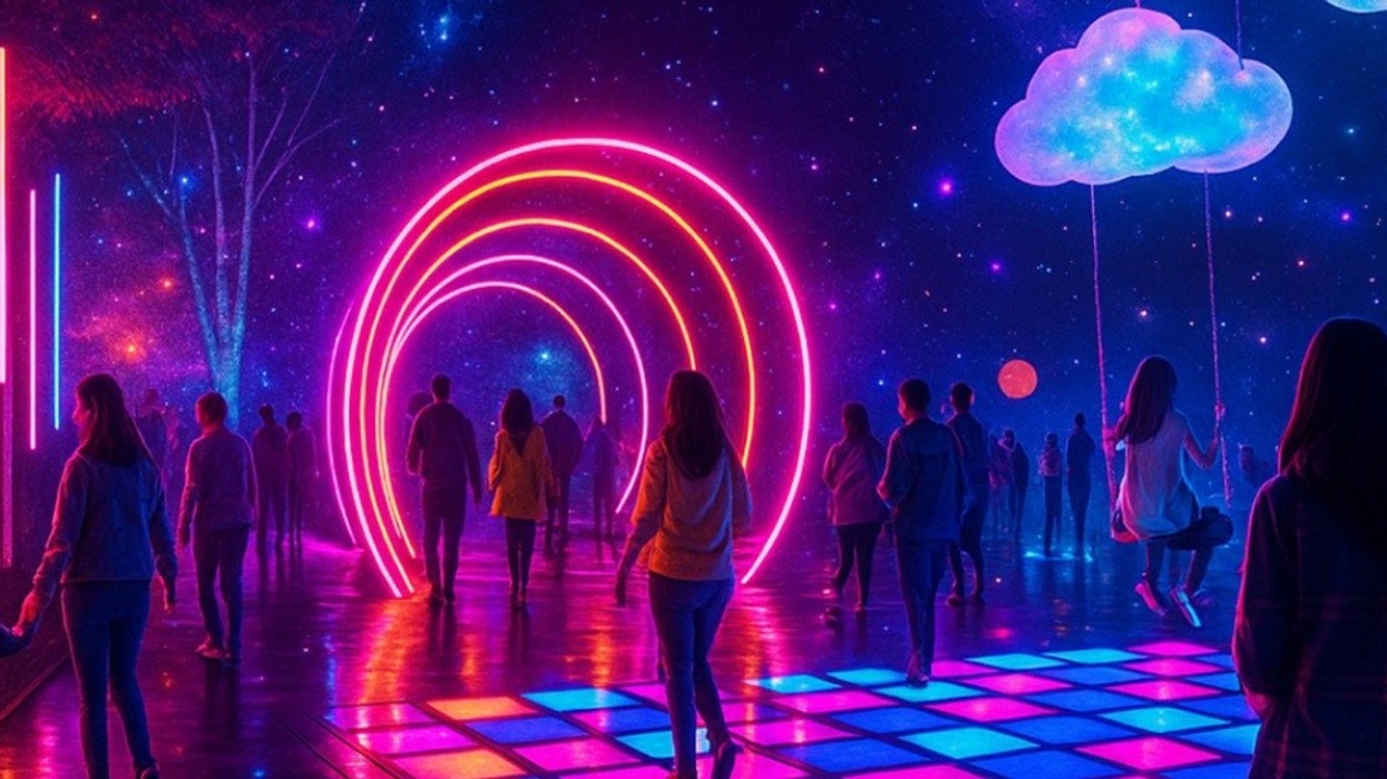 Super Neon at Mall of America courtesy Fever