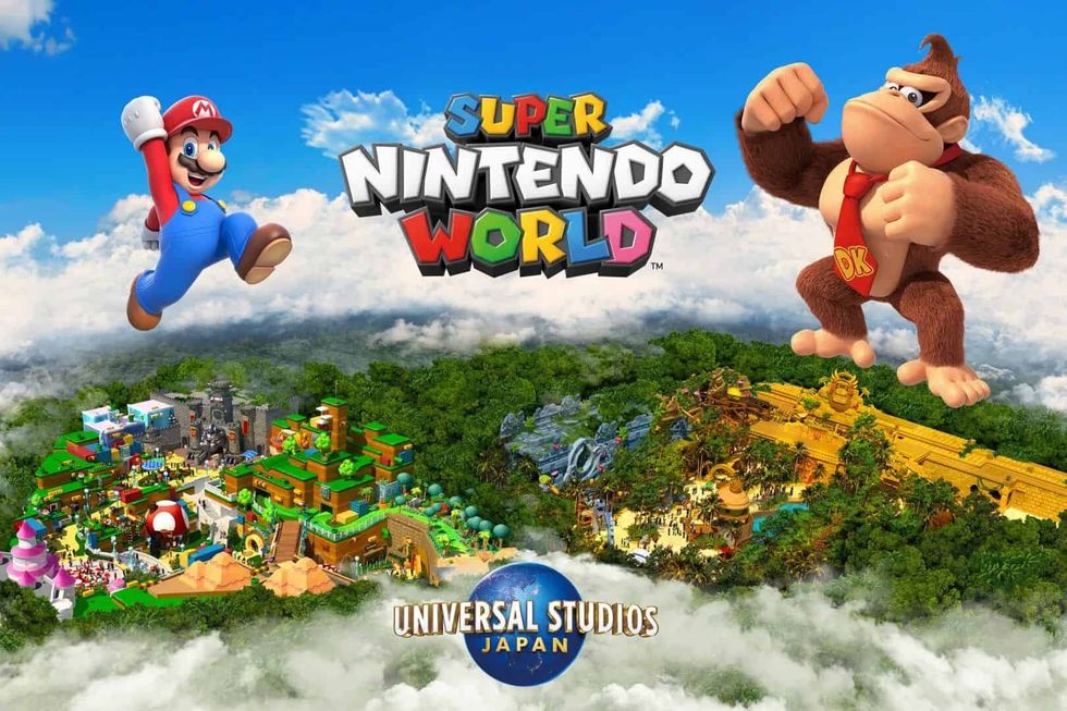 super nintendo world donkey kong universal studios japan