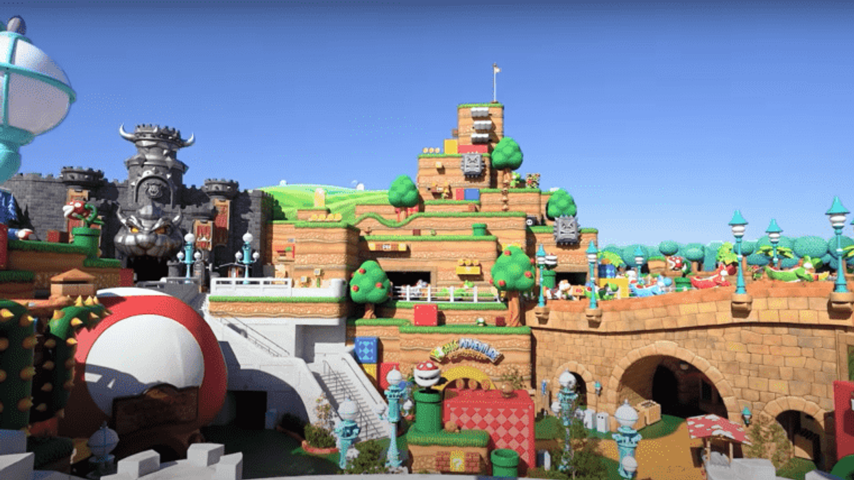 Super Nintendo World view