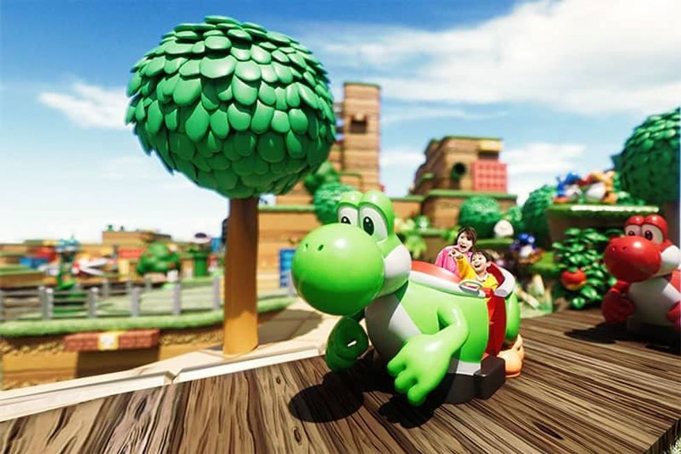 super nintendo world yoshis adventure