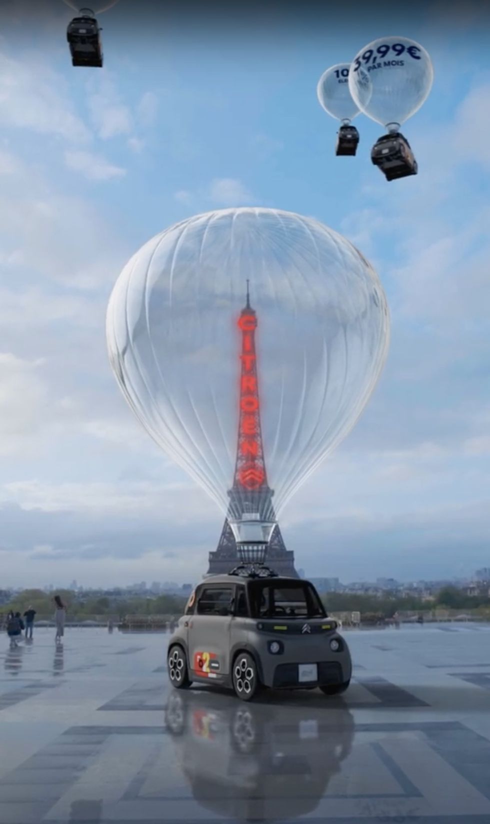 SUPERBIEN shares insights into Faux OOH content Citroen Ami