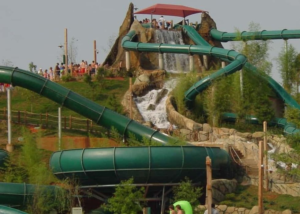 Superbowl Geyser Falls
