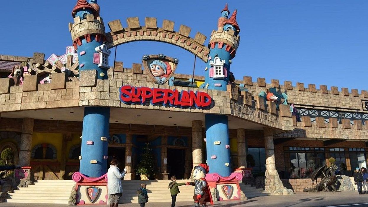 Superland, an amusement park for children in Romania featuring an 8D cinema.