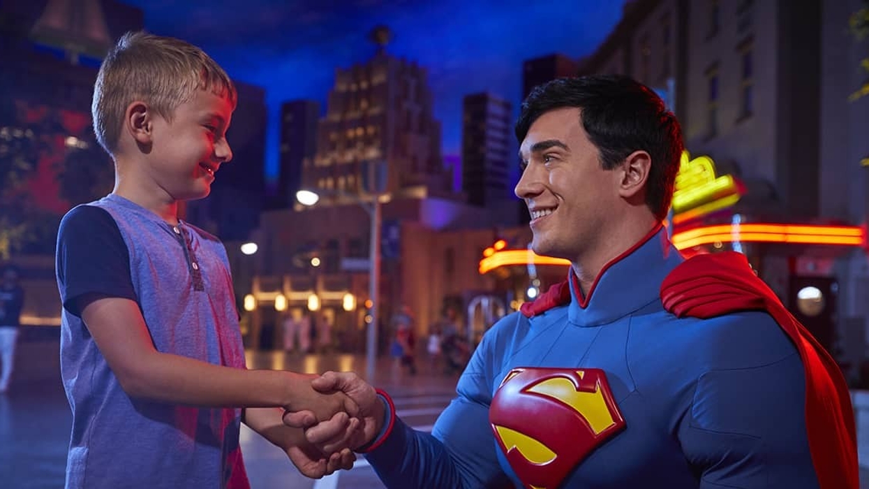 Superman at Warner Bros Abu Dhabi