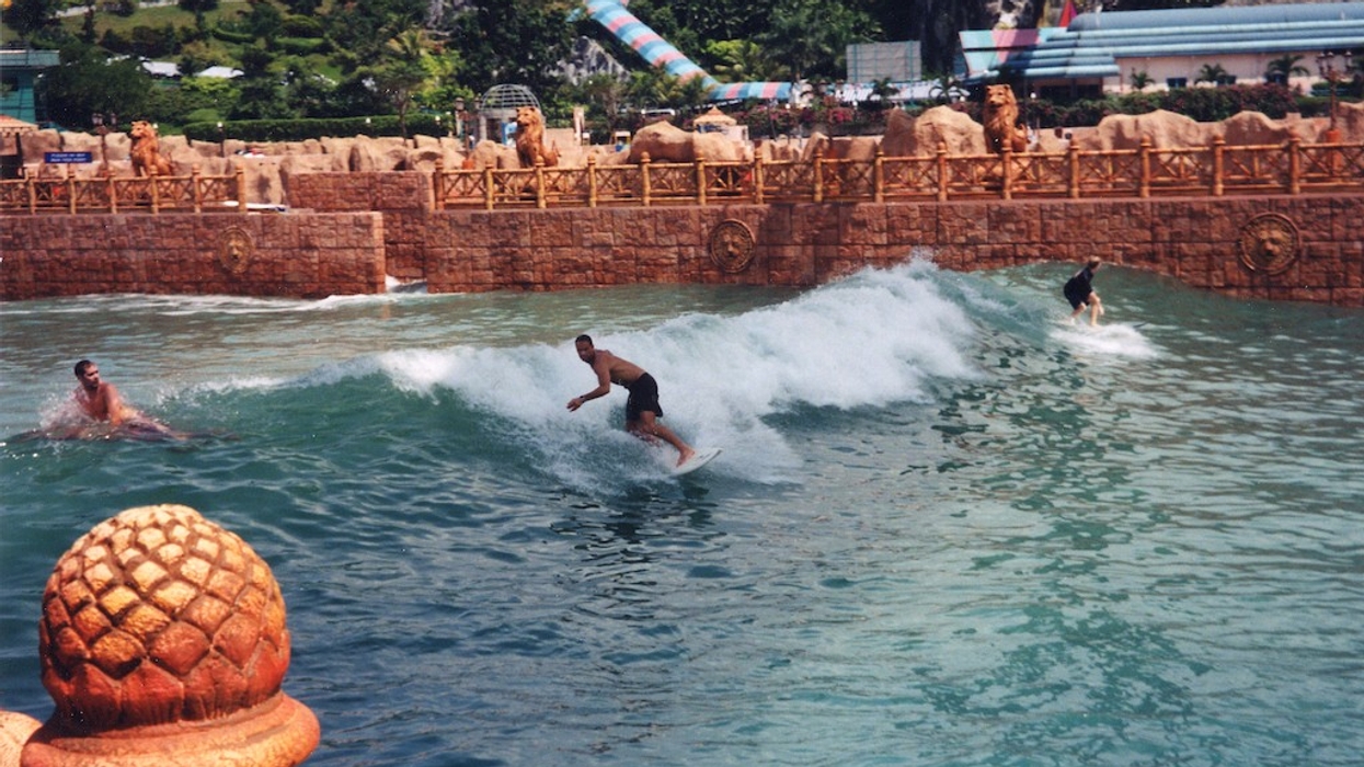 Surfing Lost City