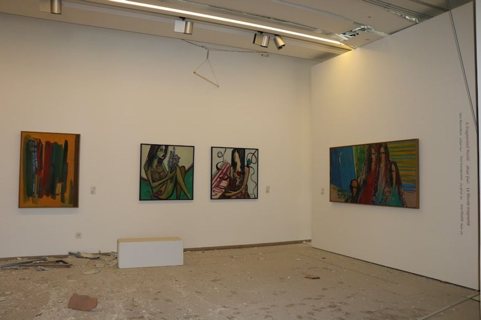 Sursock after the blast