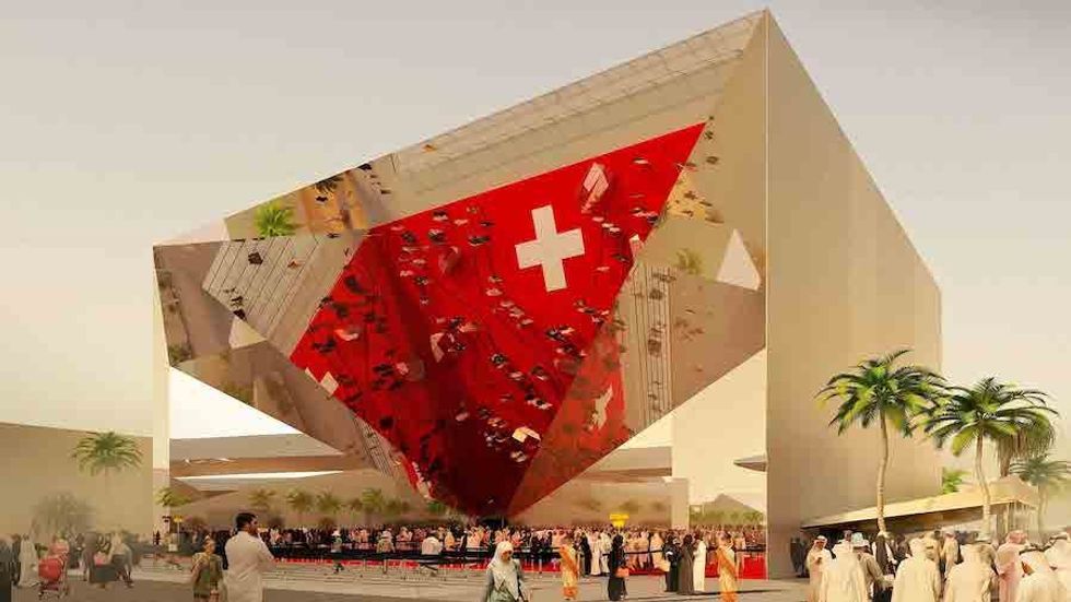 Switzerland's pavilion at Expo 2020 Dubai