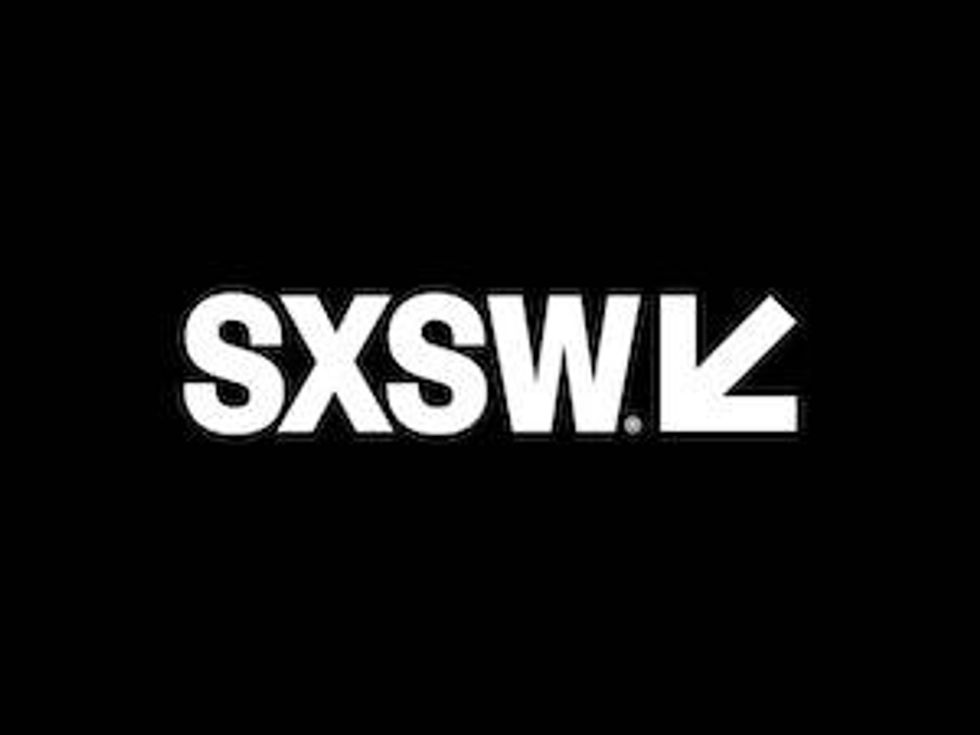 SXSW logo. Does the cancellation of this event due to coronavirus hint of coming trouble in the amusement park industry?
