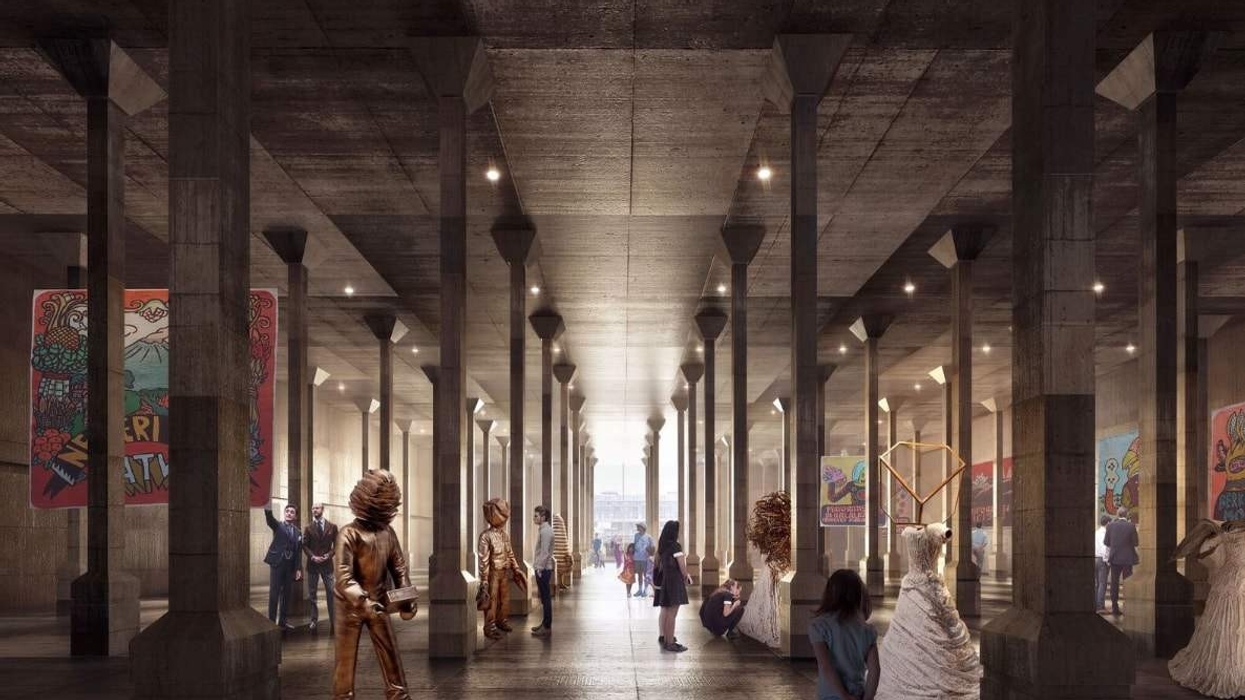 Sydney modern project - World War II oil tanks to become art spaces as part of ambitious Art Gallery of New South Wales expansion