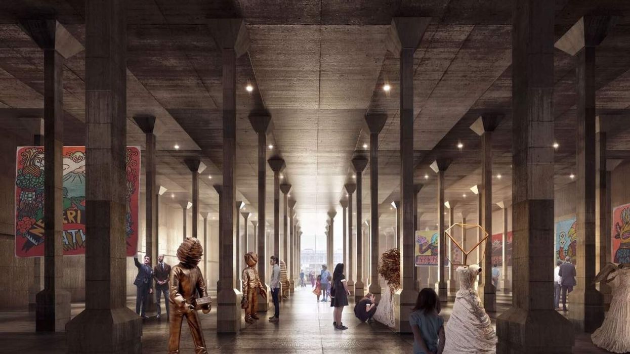 Sydney modern project - World War II oil tanks to become art spaces as part of ambitious Art Gallery of New South Wales expansion