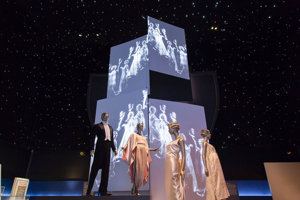 Sysco Productions audiovisual installation for the V&A's exhibition 'Ocean Liners: Speed & Style'