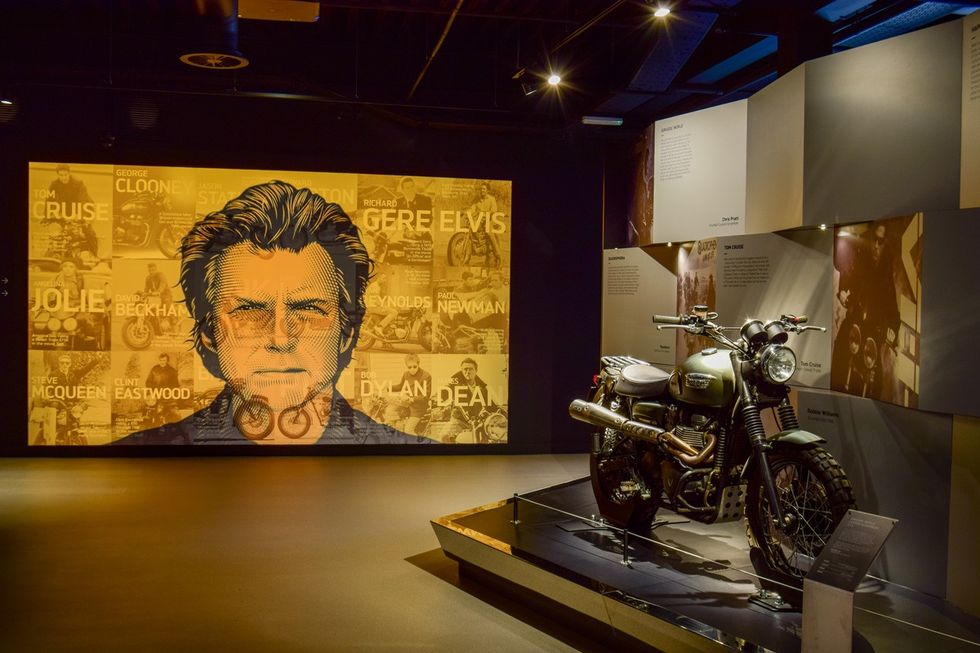 Sysco Productions AV Design & Installation at Triumph Factory Visitor Experience