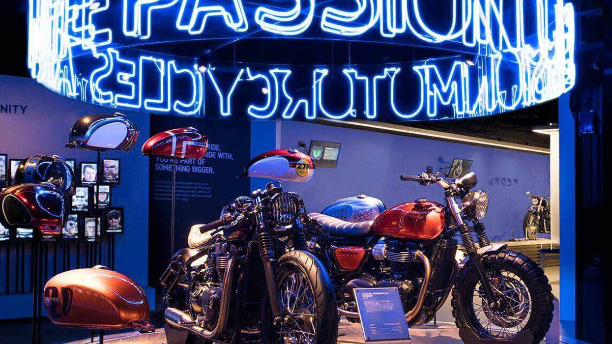 Sysco Productions delivers brand new Triumph Factory Visitor Experience