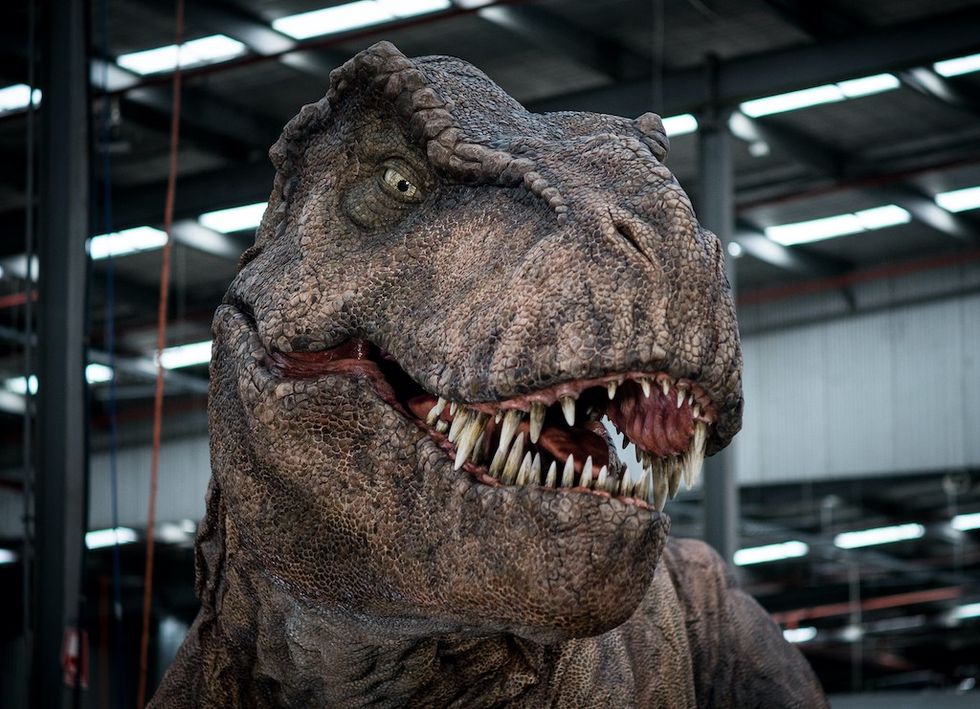 T Rex for Jurassic World Exhbition Creature Technology Co.