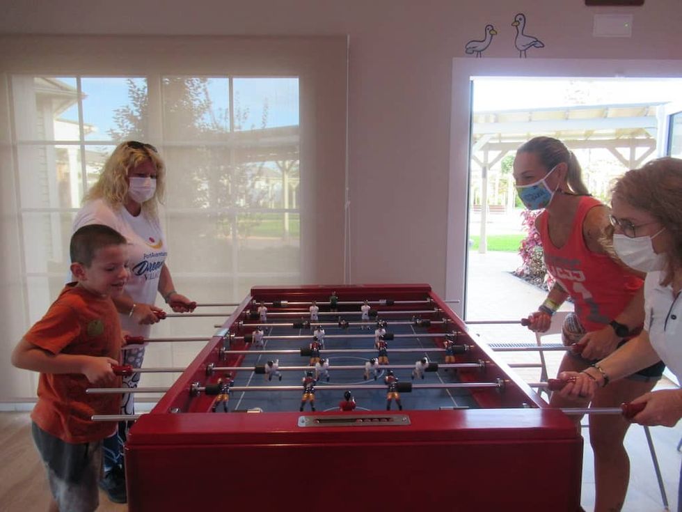 Table football at PortAventura Dreams