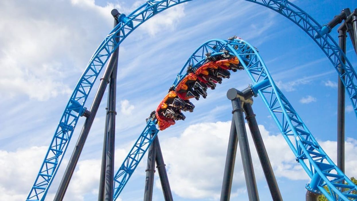 Taiga coaster at Linnanmaki Park