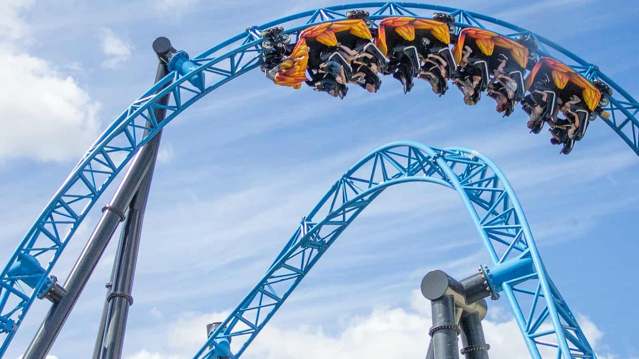 Taiga coaster at Linnanmaki Park